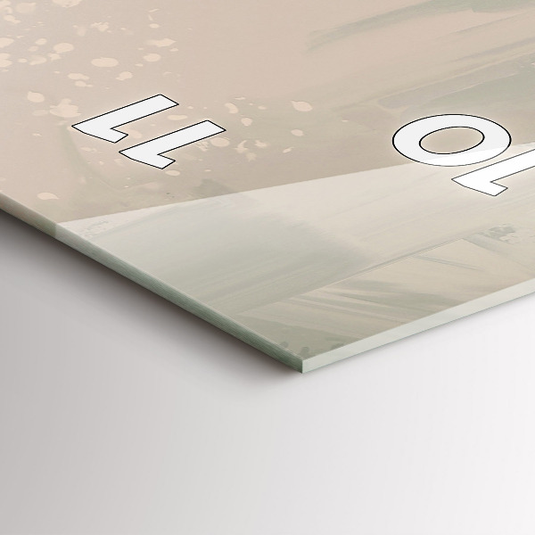 Vertikale Uhr Fischerboote im Hafen