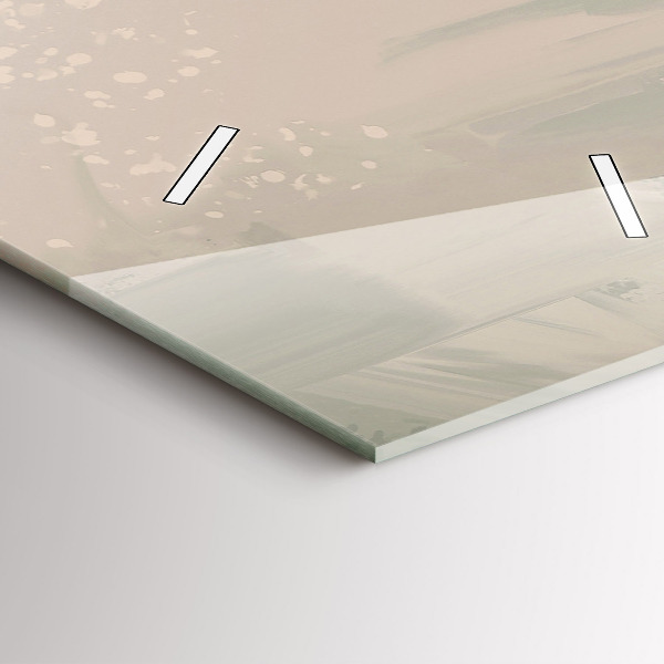 Vertikale Uhr Fischerboote im Hafen