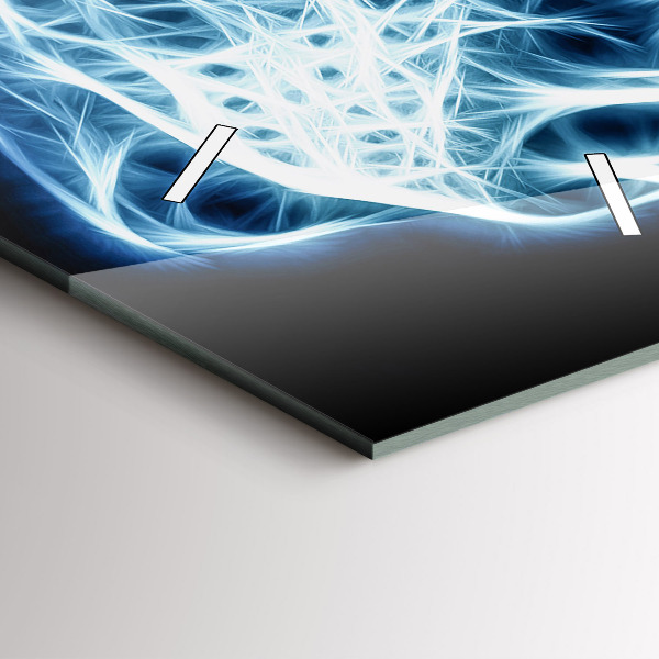 Vertikale Uhr mit motiv Körpersprache eines wilden Löwen