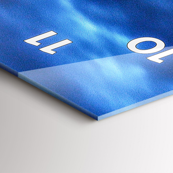 Vertikale Uhr mit motiv Sydney am Abend