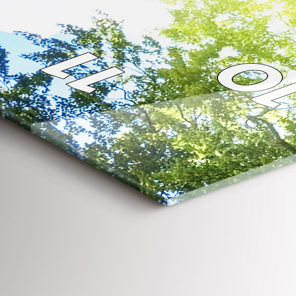 Vertikale Uhr Lagunenlandschaft