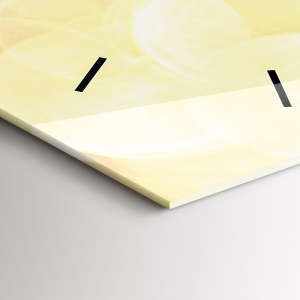 Vertikale Uhr Camper am Strand