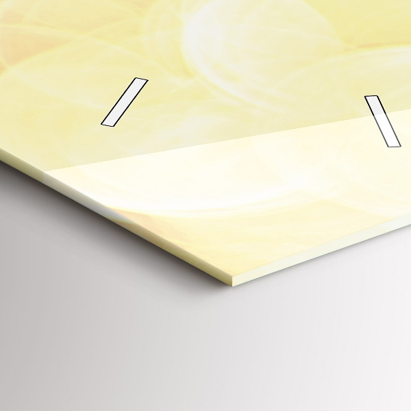 Vertikale Uhr Camper am Strand