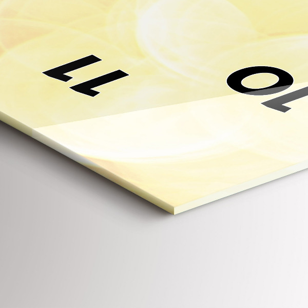 Vertikale Uhr Camper am Strand