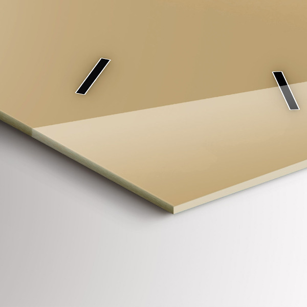 Vertikale Uhr mit motiv Eule - ein Zeichen der Weisheit