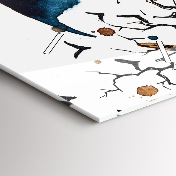 Vertikale Uhr Werwolf Vollmond und Luna