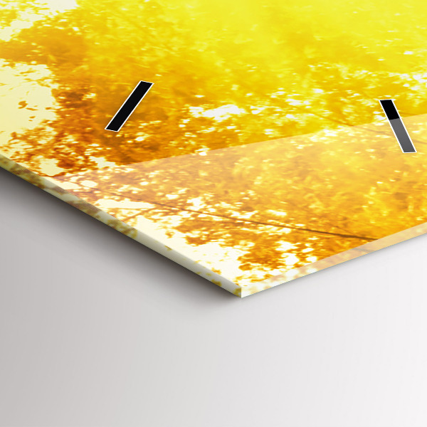 Vertikale Uhr mit motiv Friedliche Natur