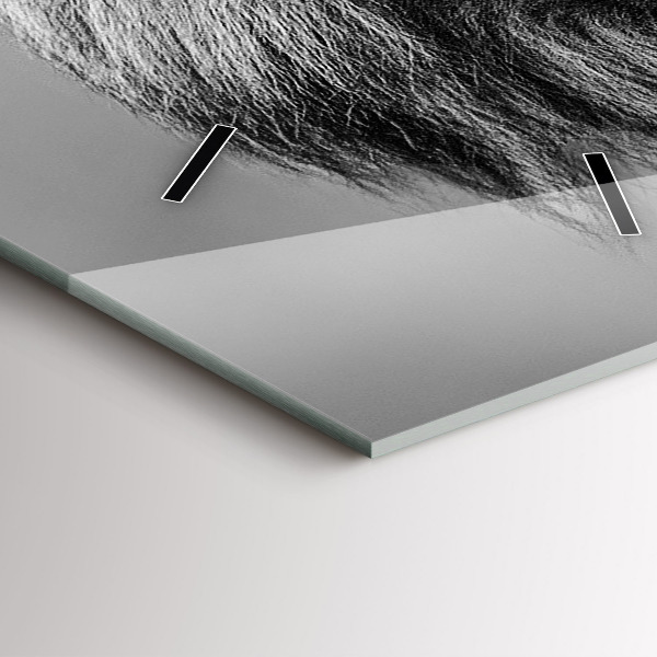 Vertikale Uhr Abstrakt - Löwe