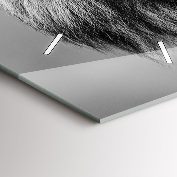 Vertikale Uhr Abstrakt - Löwe