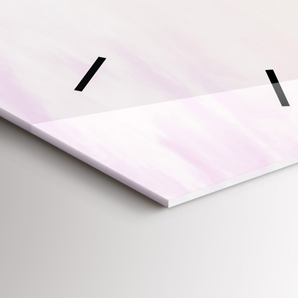 Vertikale Uhr mit motiv Polnischer Sonnenuntergang am Meer