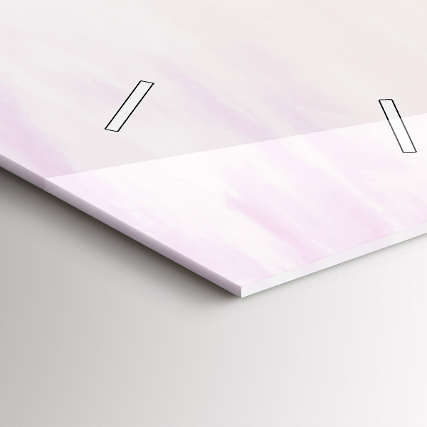 Vertikale Uhr mit motiv Polnischer Sonnenuntergang am Meer