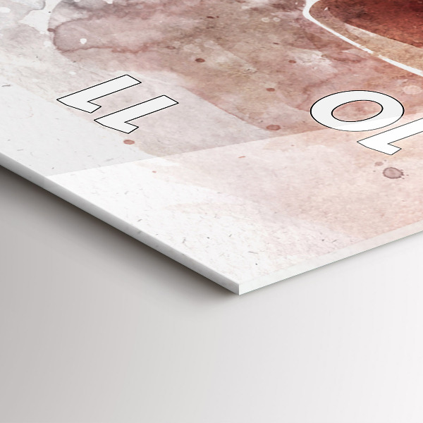 Vertikale Uhr Gitarren-Visualisierung