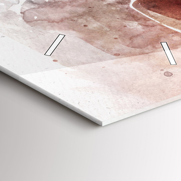 Vertikale Uhr Gitarren-Visualisierung