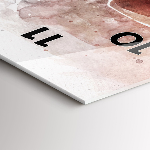 Vertikale Uhr Gitarren-Visualisierung