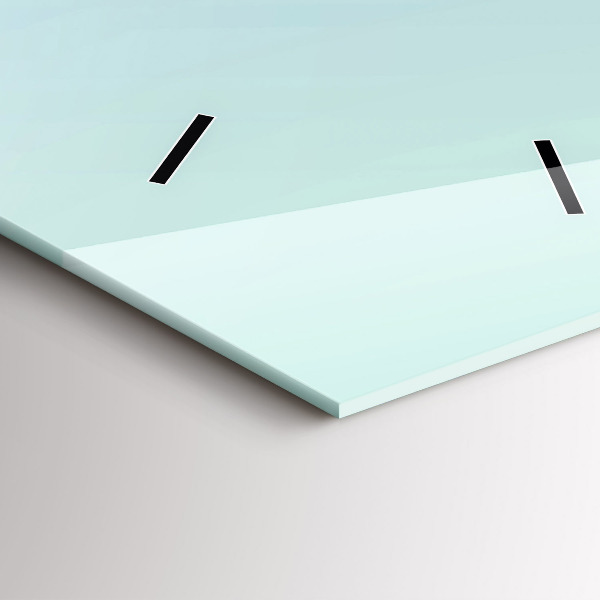 Vertikale Uhr Geometrische Figuren