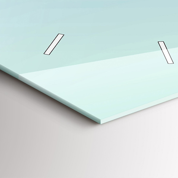 Vertikale Uhr Geometrische Figuren