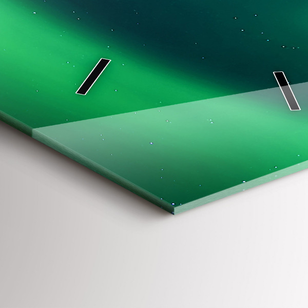 Vertikale Uhr Aurora borealis