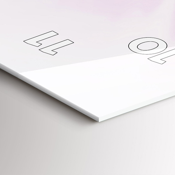 Vertikale Uhr Abstraktion