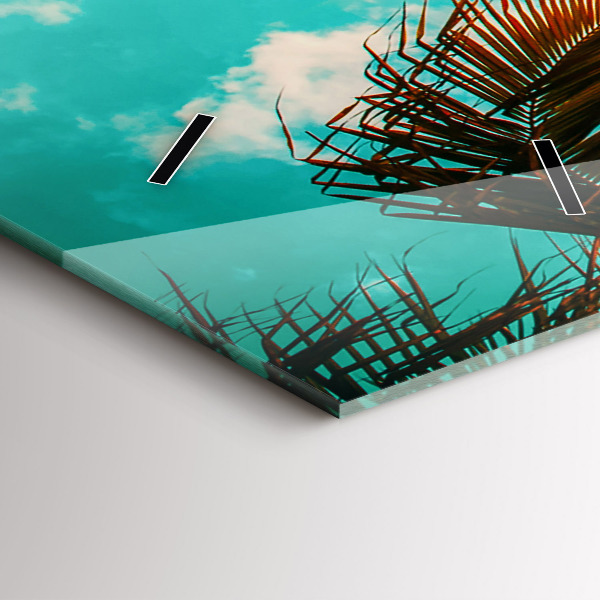 Vertikale Uhr mit motiv Urlaub Rest Sommer