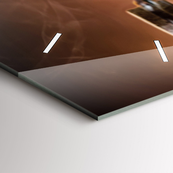 Vertikale Uhr Kulinarisches Herz von Italien