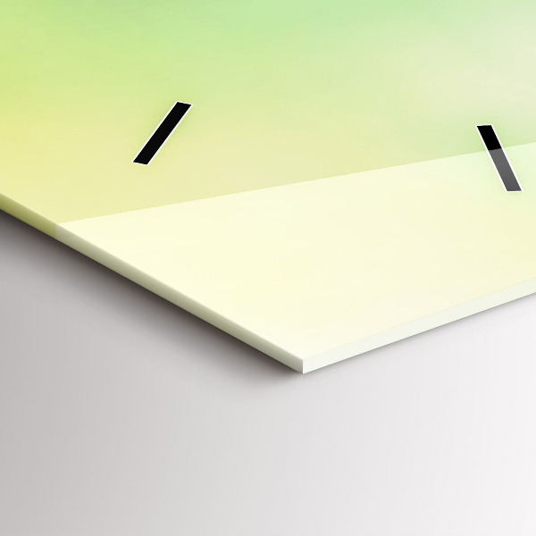 Vertikale Uhr mit motiv Weltkugel