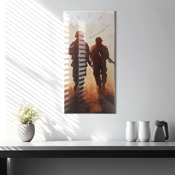 Vertikale Uhr Marines der Vereinigten Staaten