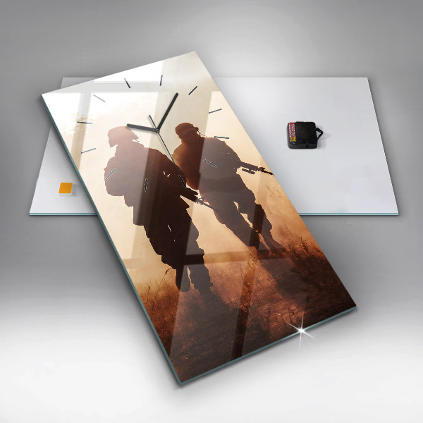 Vertikale Uhr Marines der Vereinigten Staaten