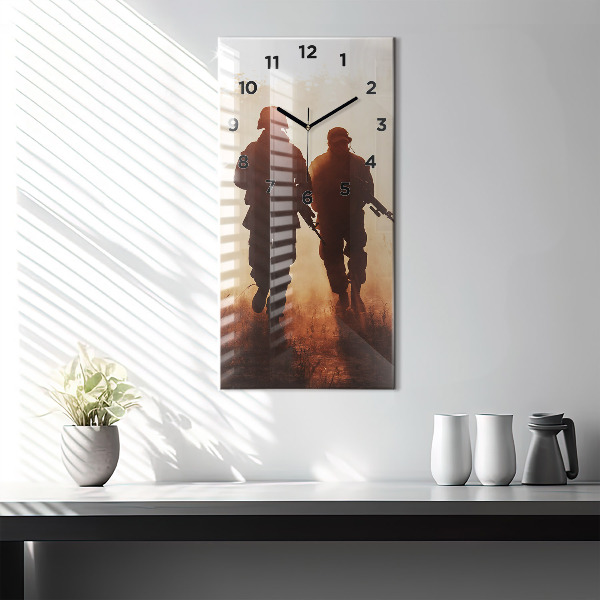 Vertikale Uhr Marines der Vereinigten Staaten