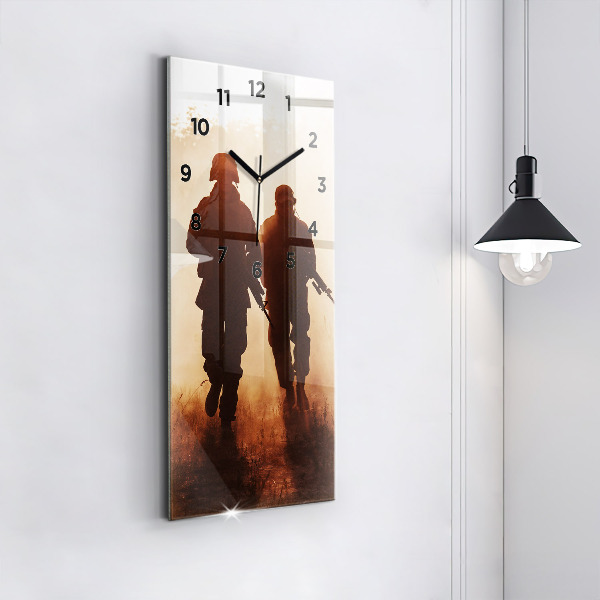 Vertikale Uhr Marines der Vereinigten Staaten