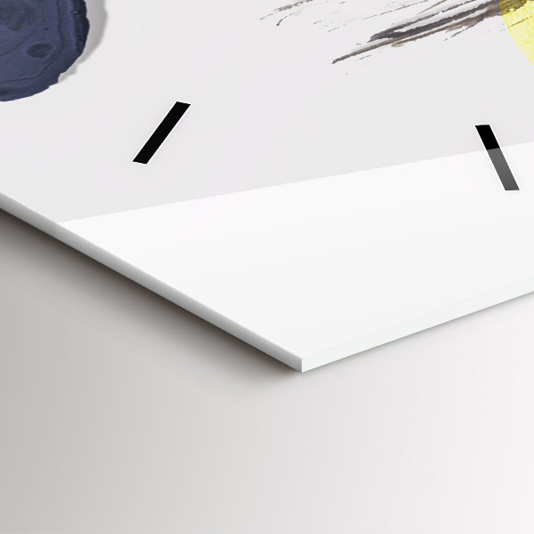 Vertikale Uhr mit motiv Surrealistische Collage