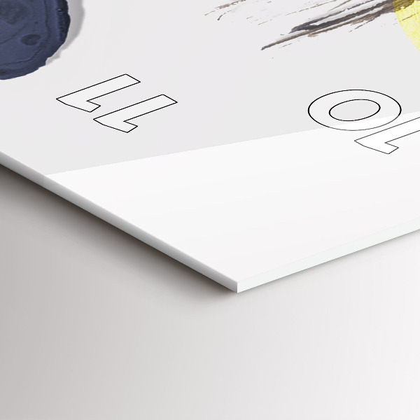 Vertikale Uhr mit motiv Surrealistische Collage