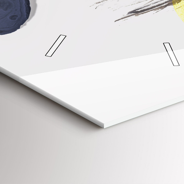 Vertikale Uhr mit motiv Surrealistische Collage