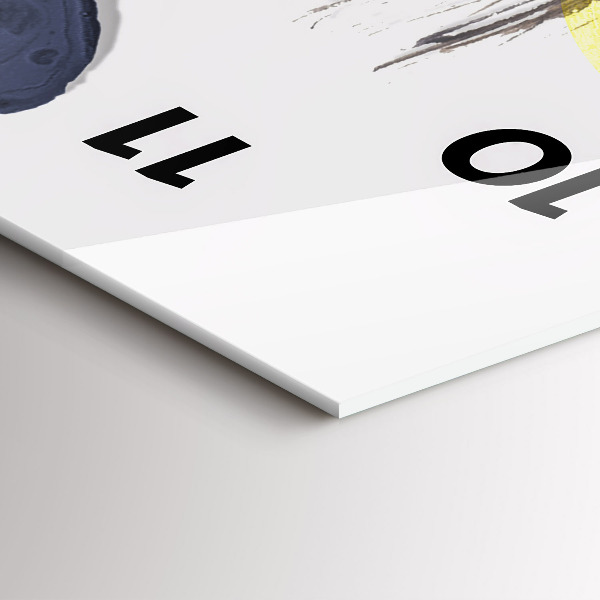 Vertikale Uhr mit motiv Surrealistische Collage