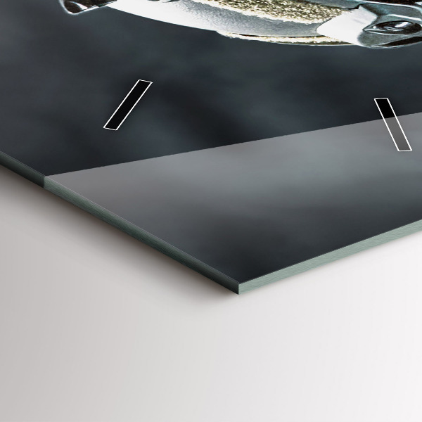 Vertikale Uhr Soldat mit einem Gewehr