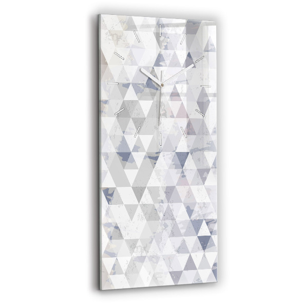 Vertikale Uhr mit motiv Geometrisches Muster