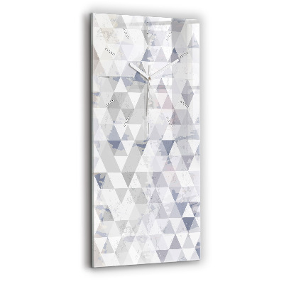 Vertikale Uhr mit motiv Geometrisches Muster