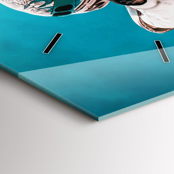 Vertikale Uhr Stuntman und Adrenalin