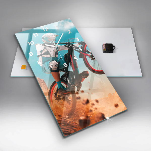 Vertikale Uhr Stuntman und Adrenalin