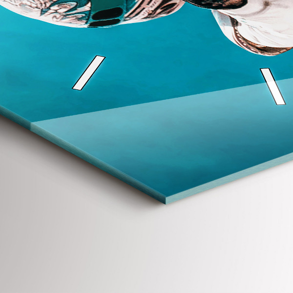 Vertikale Uhr Stuntman und Adrenalin