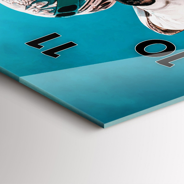 Vertikale Uhr Stuntman und Adrenalin