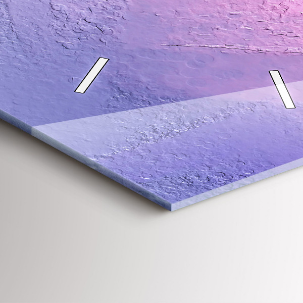 Vertikale Uhr Meereslandschaft