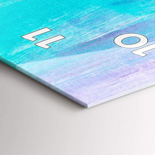 Vertikale Uhr Abstrakt von Wolkenkratzern