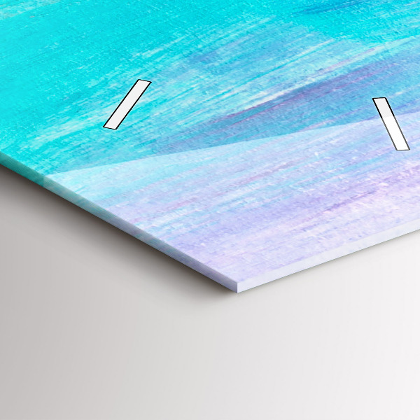 Vertikale Uhr Abstrakt von Wolkenkratzern