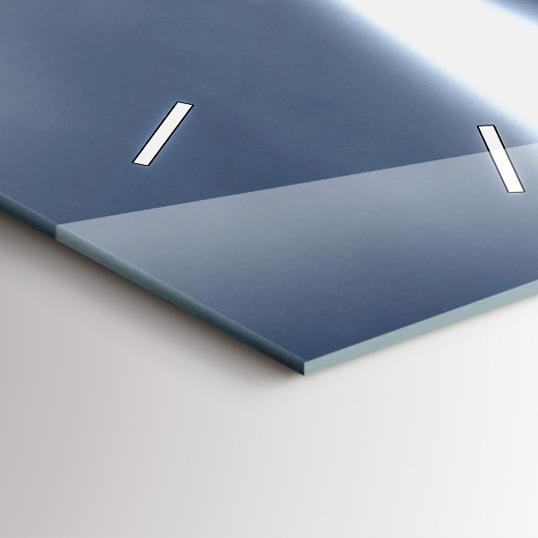 Vertikale Uhr Leuchtturm