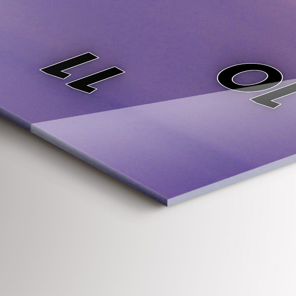 Vertikale Uhr mit motiv Brooklyn Bridge und East River