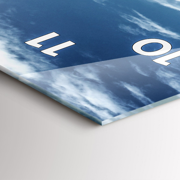 Vertikale Uhr Gondeln Venedig Italien