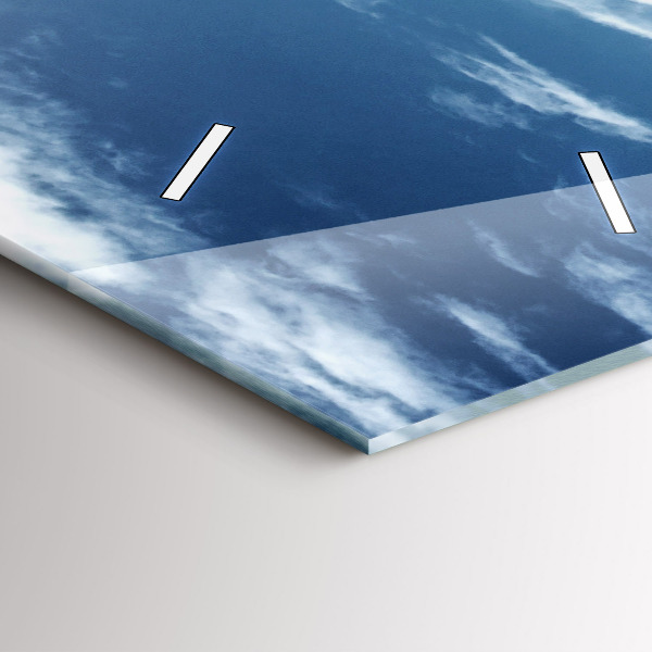 Vertikale Uhr Gondeln Venedig Italien