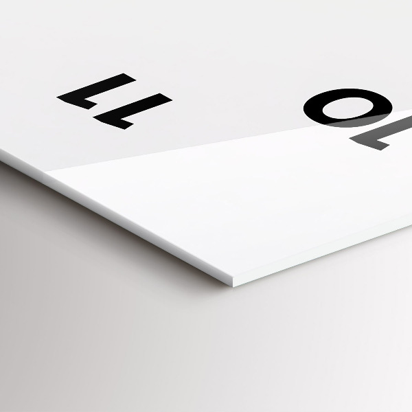 Vertikale Uhr mit motiv Sportlicher Rennwagen