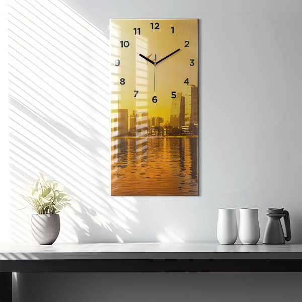 Vertikale Uhr mit motiv Zhujiang-Fluss China