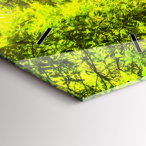 Vertikale Uhr mit motiv Wasserfall in Thailand